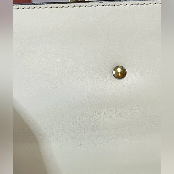 Gucci Red, White, and Black Satchel with Bamboo Handle - Picture 11 of 17